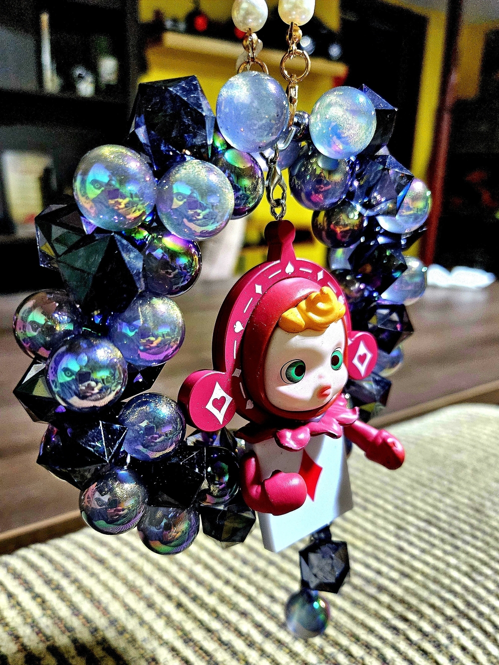 ​POP MART Alice in Wonderland Card Soldier Keychain Ornament- HANDMADE